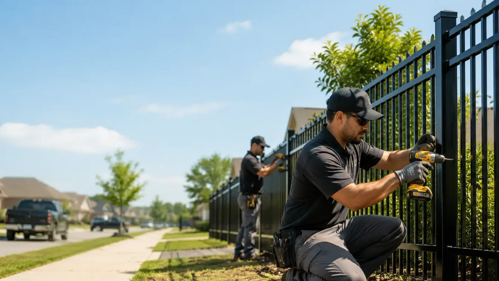 Metal Fence Installation in Garden Grove, IA